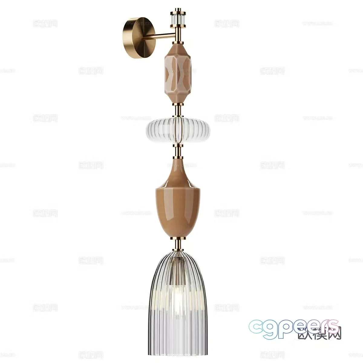 Modern simple light luxury chandeliers chandeliers simple chandeliers restaurant chandeliers living room chandeliers lamp 3d model