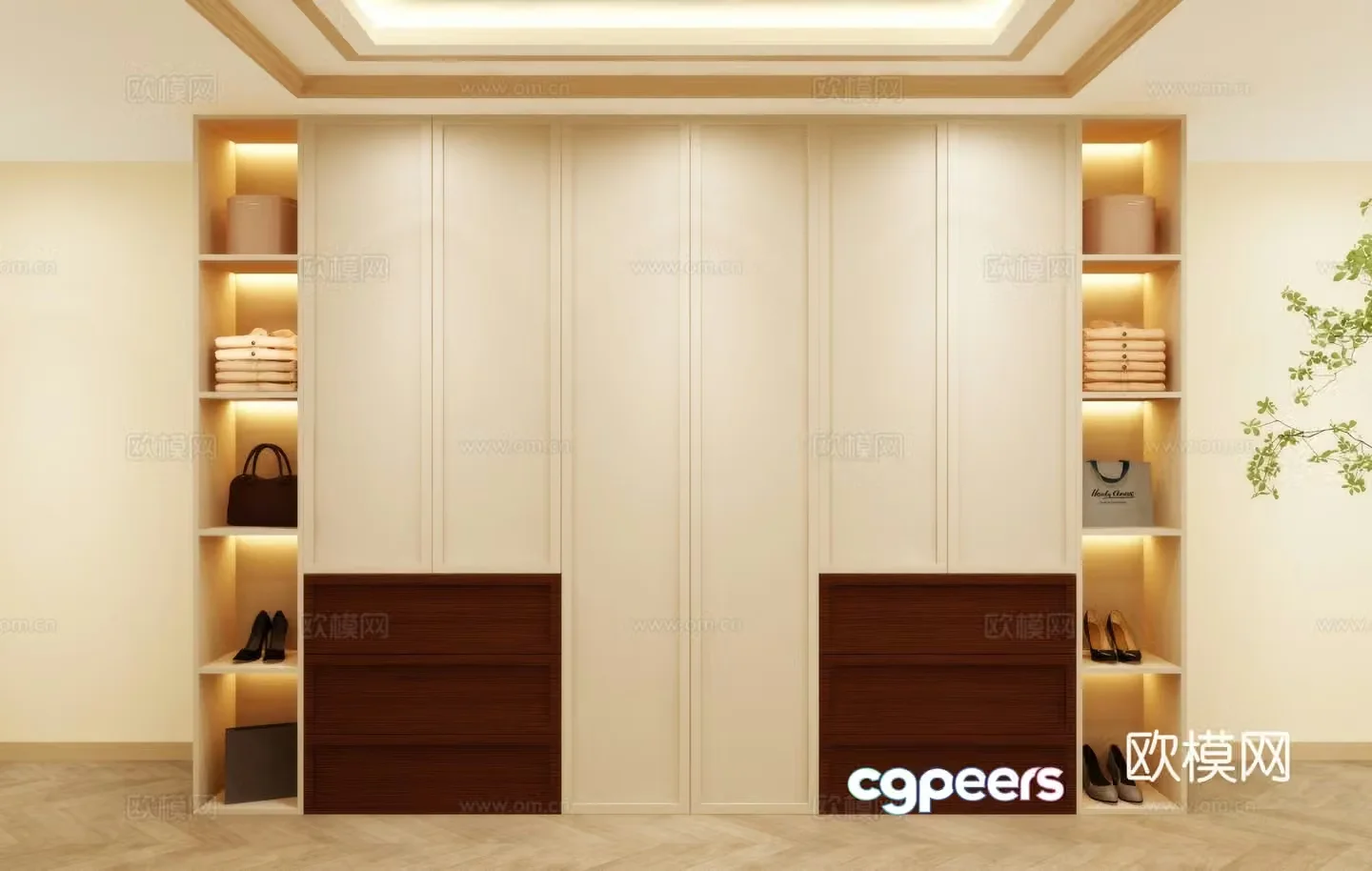 Wardrobe design Wardrobe renderings Wardrobe wardrobe design Wardrobe cabinet 3d model