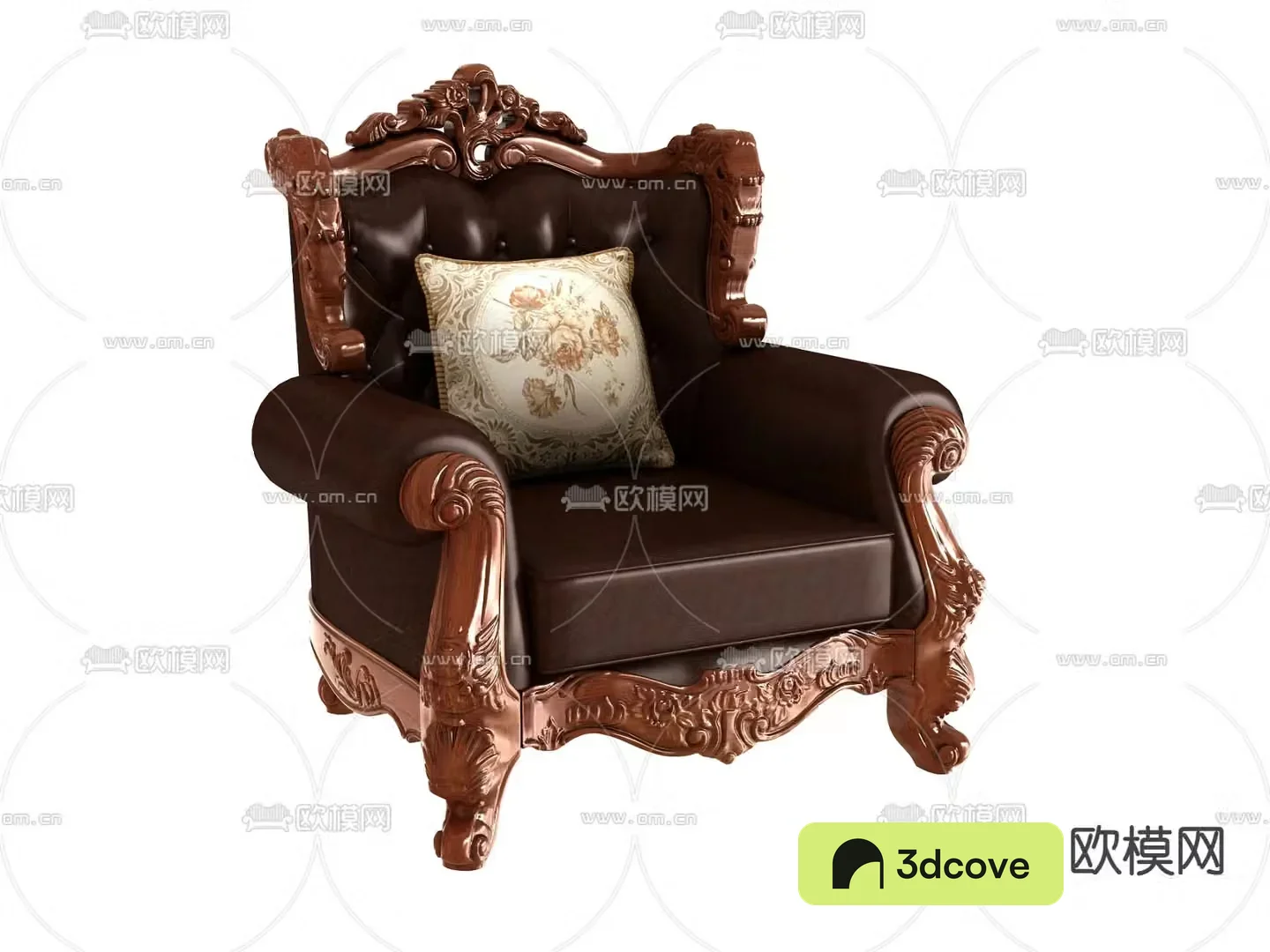 European style single sofa