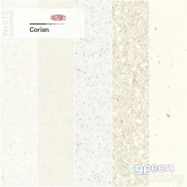 3ds Max Free – Dupont Corian Kitchen Countertops White