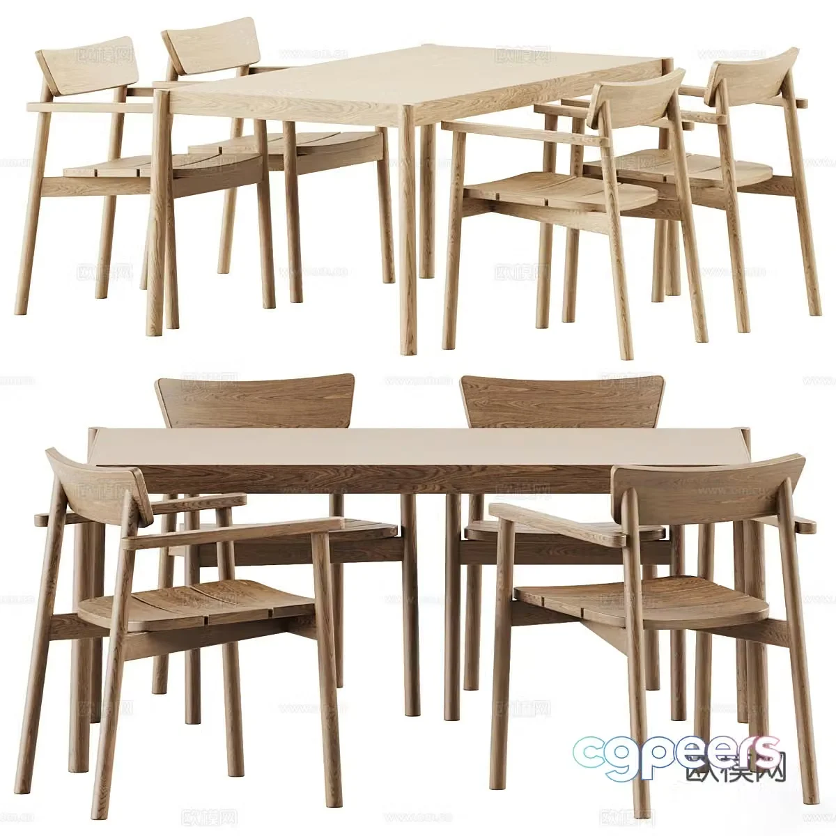 Desk 3d model