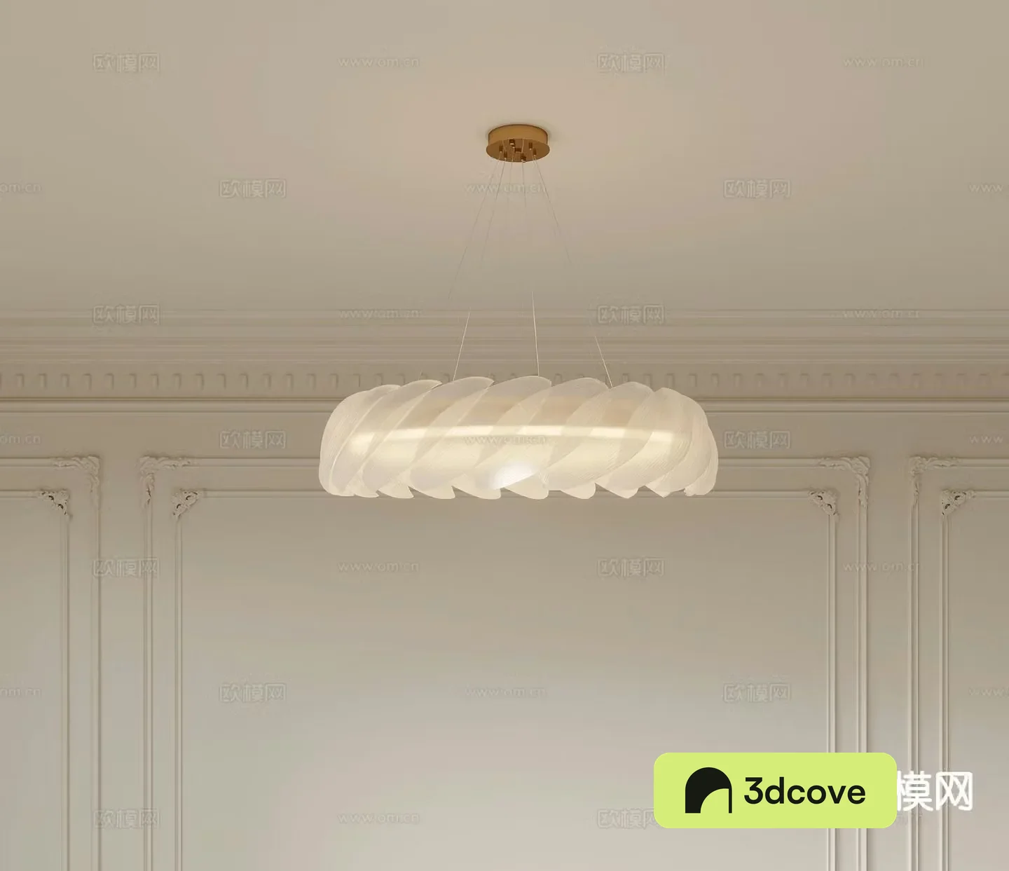 Cream style chandelier hall chandelier