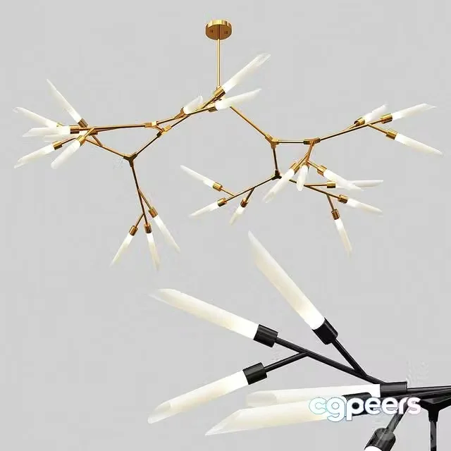 3ds Max Free – Modern Led Nordic Chandelier