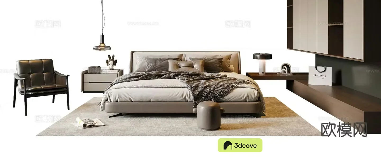 Italian double bed