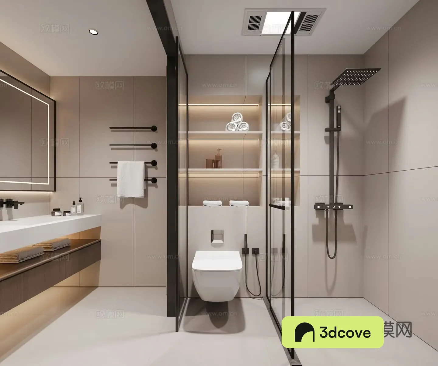 Modern bathroom