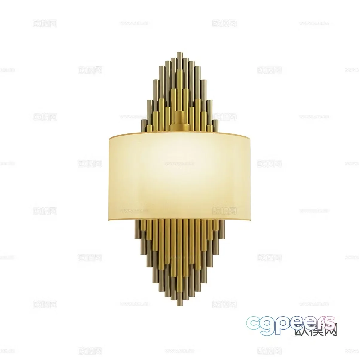 Modern simple and light luxury wall lamp Wall lamp Simple and light luxury wall lamp Decorative wall lamp Living room wall lamp 3D model