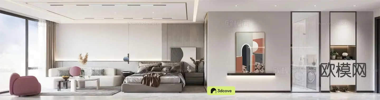 Modern bachelor apartment
