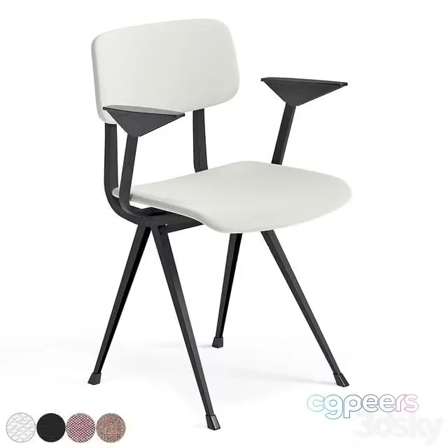 3ds Max Free – HAY Result Armchairs Full Upholstery