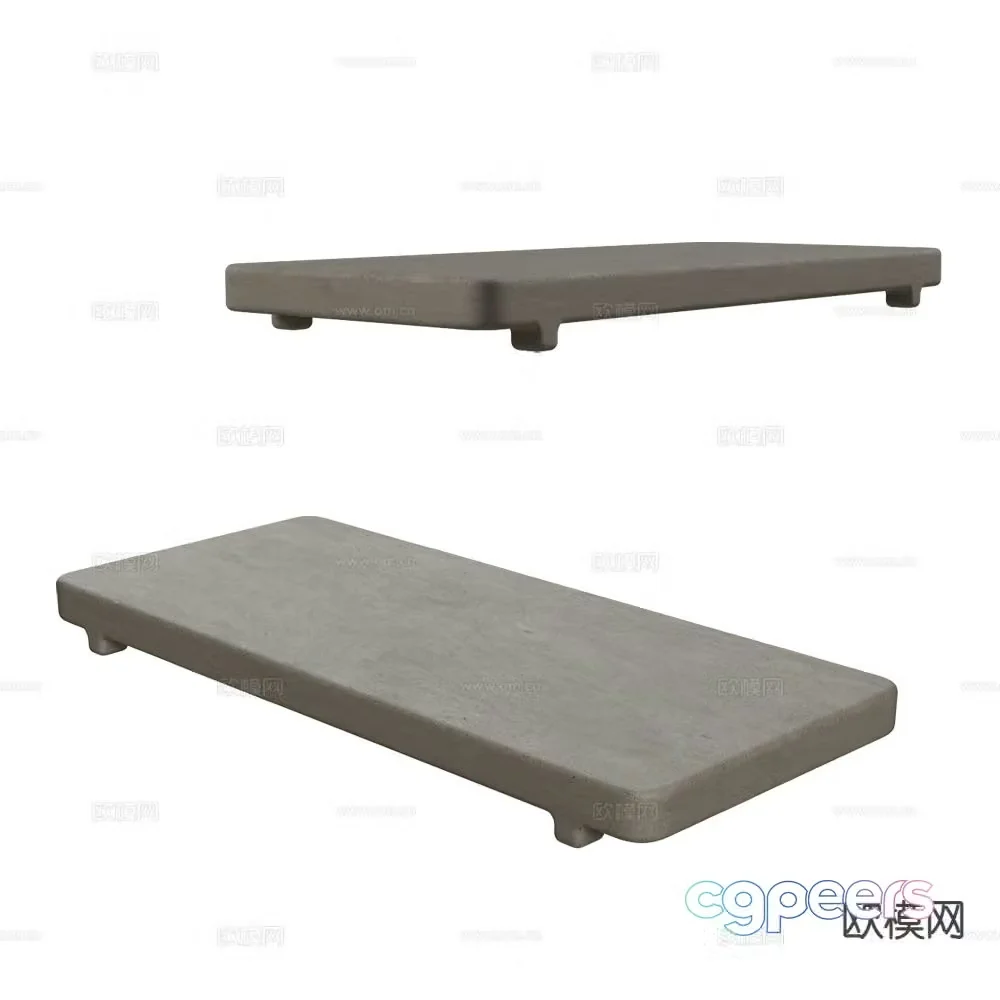 BAXTER modern coffee table 3d model