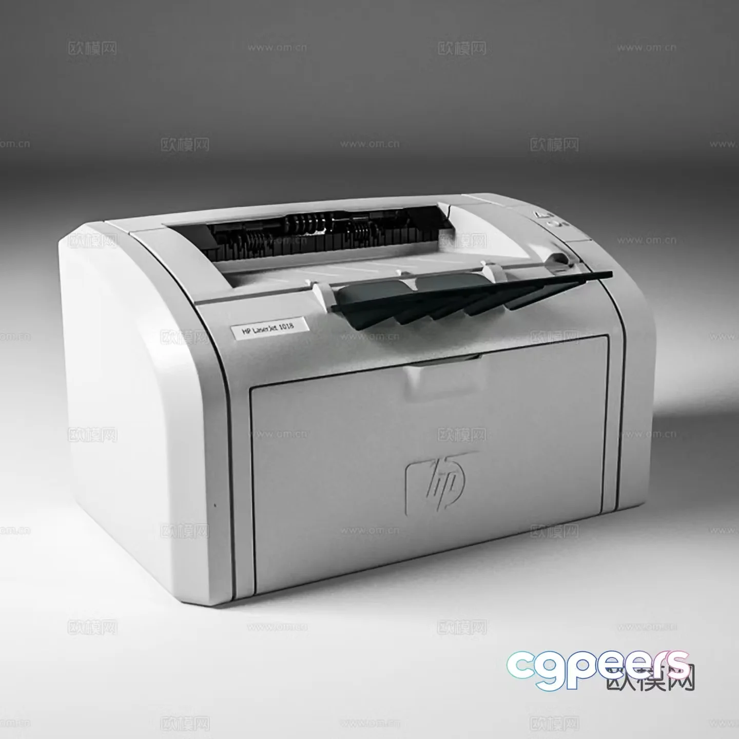 Modern office supplies Printer Copier 3d model
