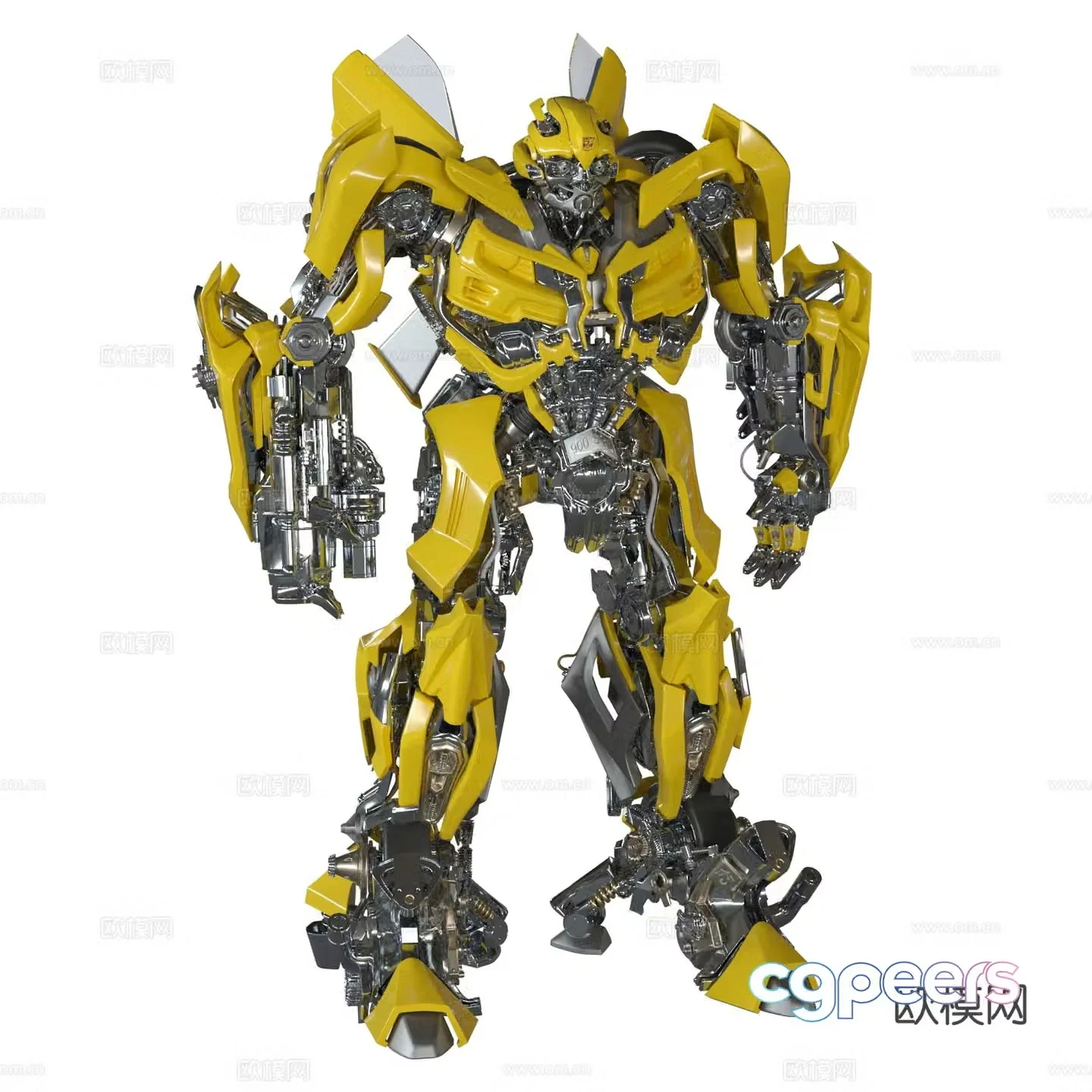 doll toy trendy robot 3d model