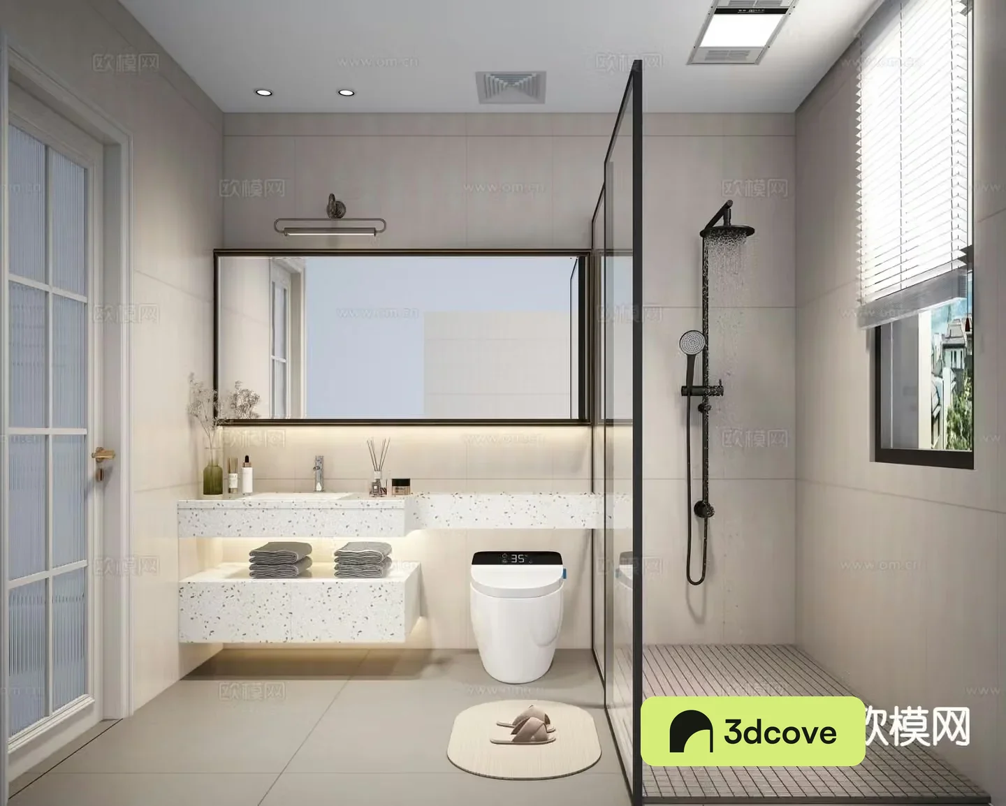Modern bathroom