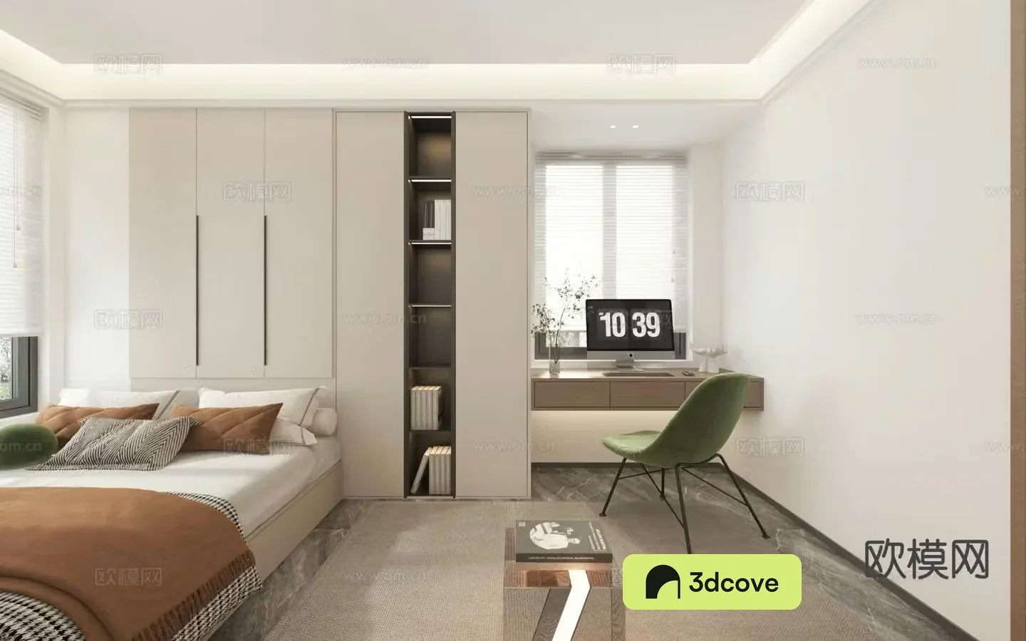 Modern tatami bedroom