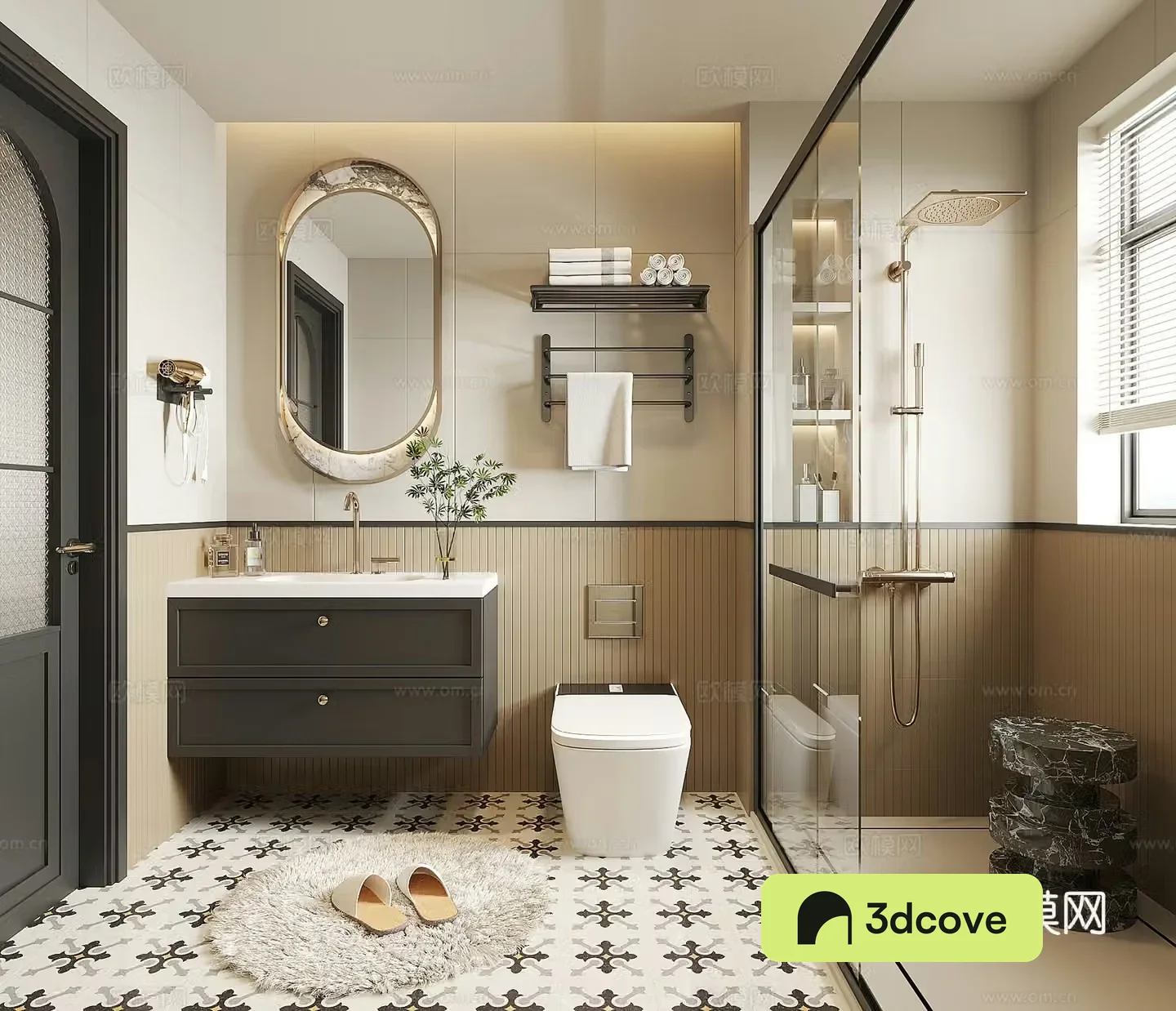 French bathroom