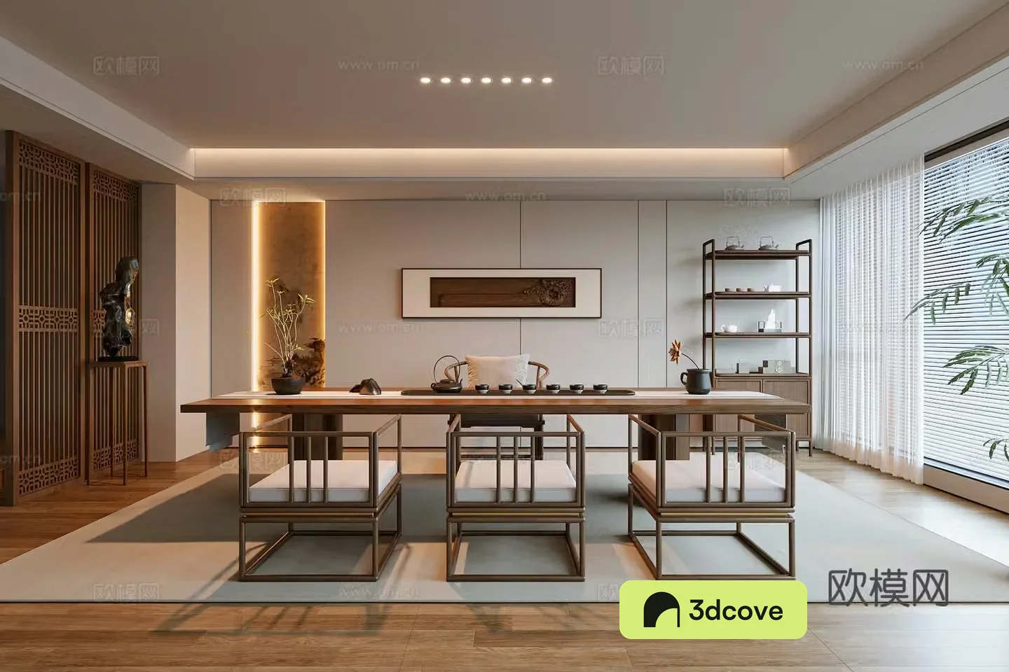 New Chinese tea room