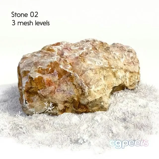 3ds Max Free – Stone 02