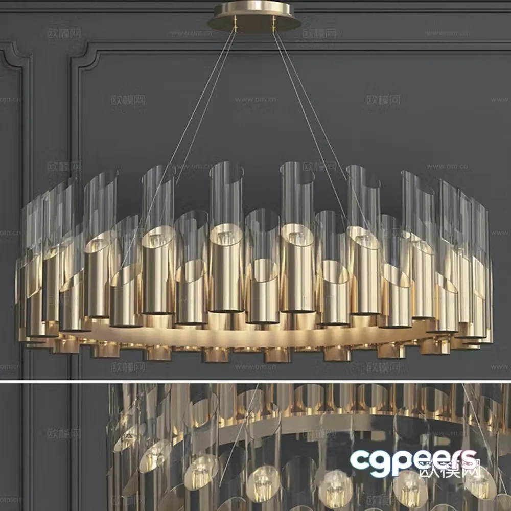 Lamps Chandelier Crystal Lamp Decorative Lamp 3D Model