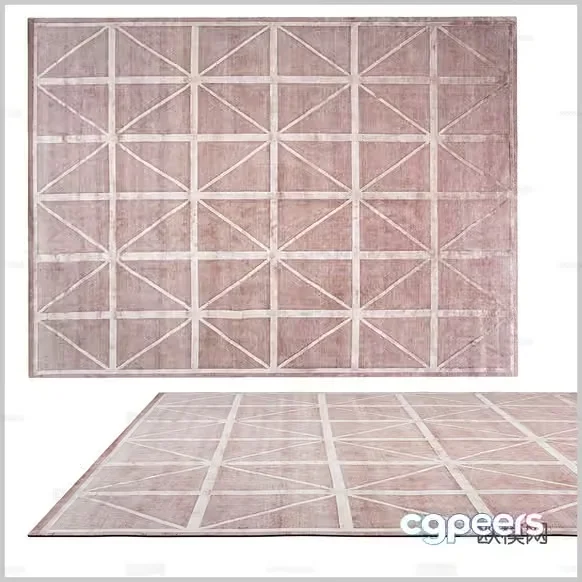 A Rug. It Is Beige 3D Model – 11028 – CORONA Render