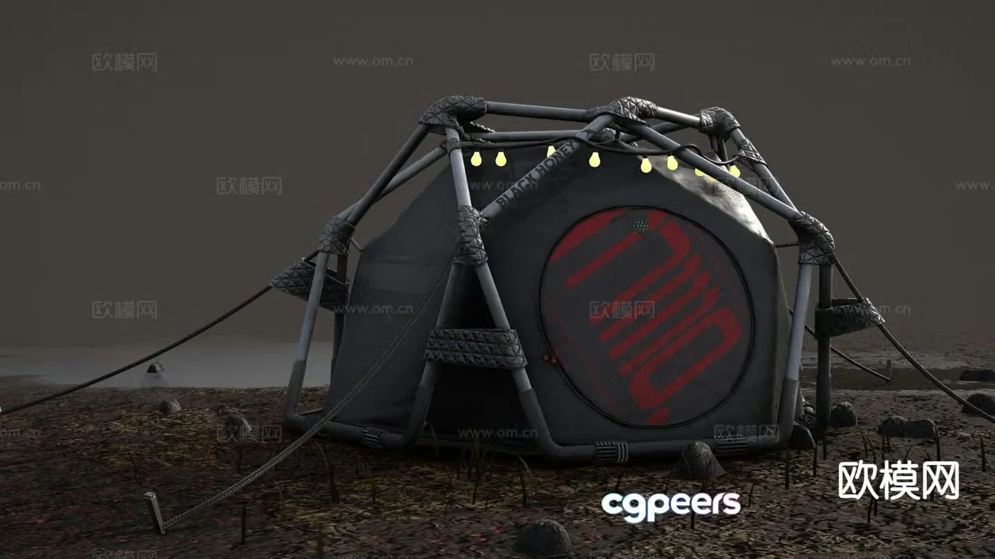 Concept tent 3d model