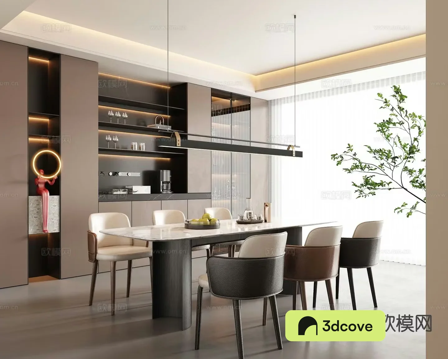 Modern restaurant