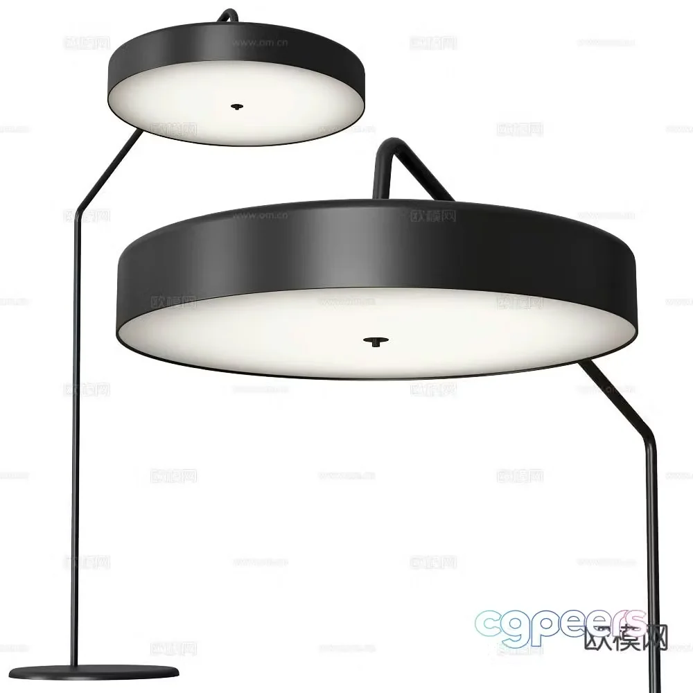 MODO floor lamp 3d model