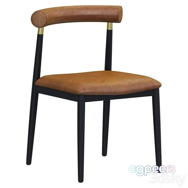 3ds Max Free – Dantone Home Chair Naomi leather