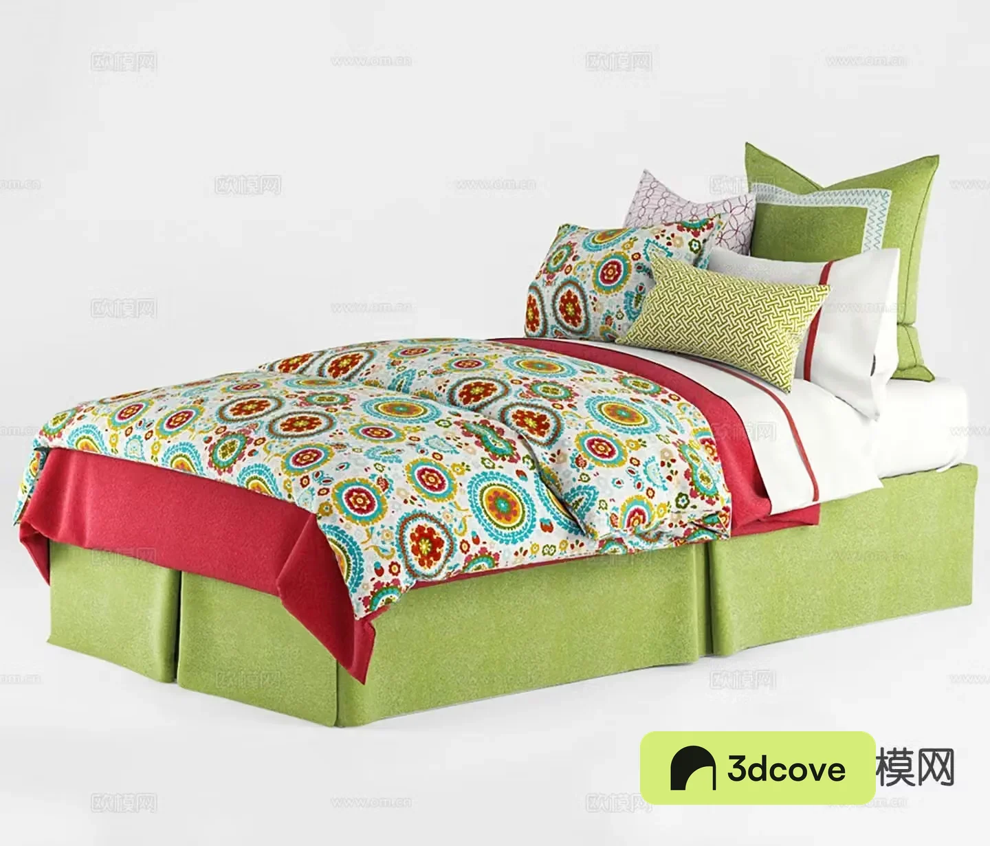 Modern single bed