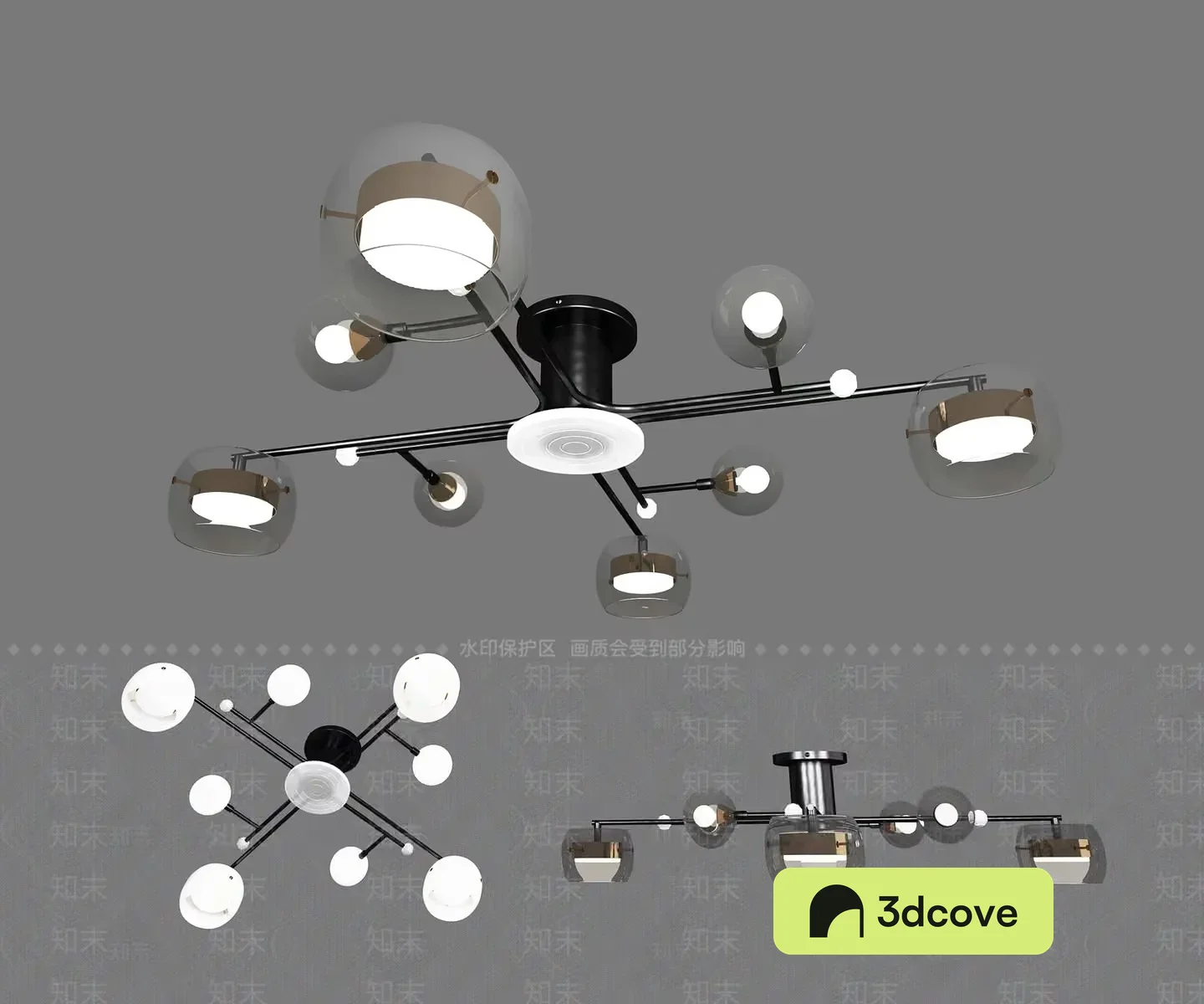 Gold Light Fixture