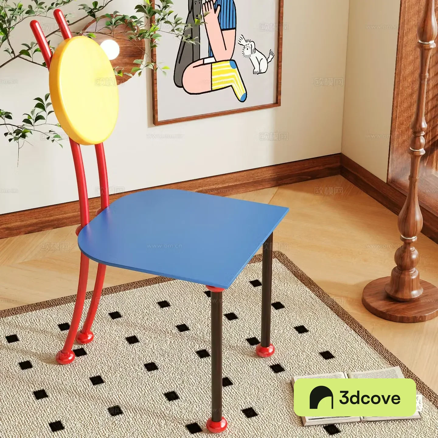 memphis children’s chair lounge chair
