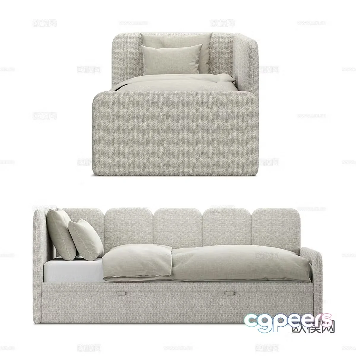Children’s bed 3d model