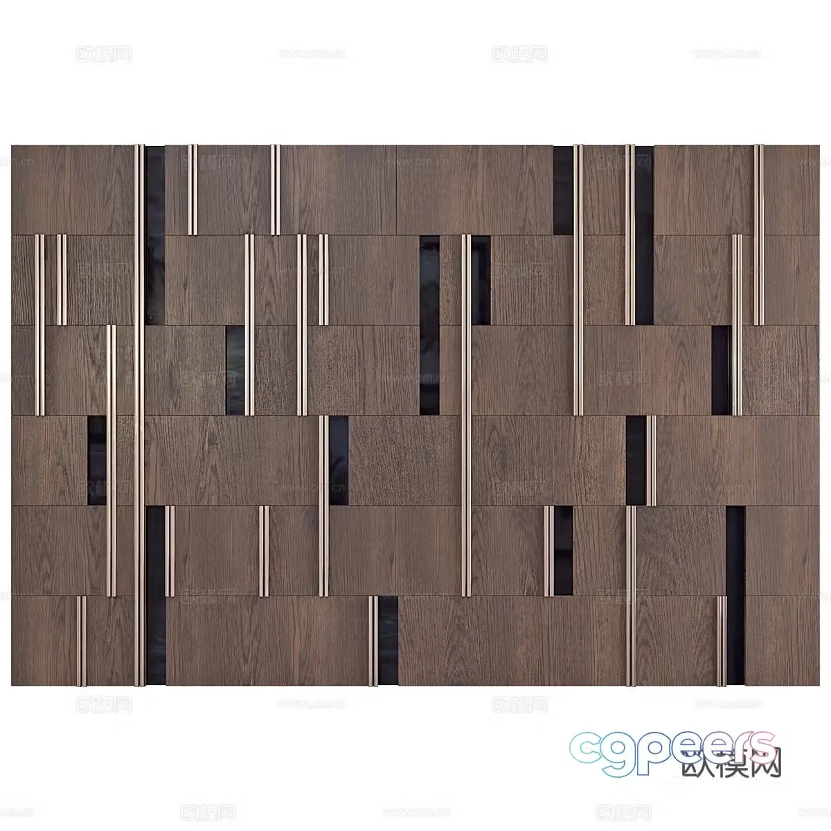 Background wall 3d model