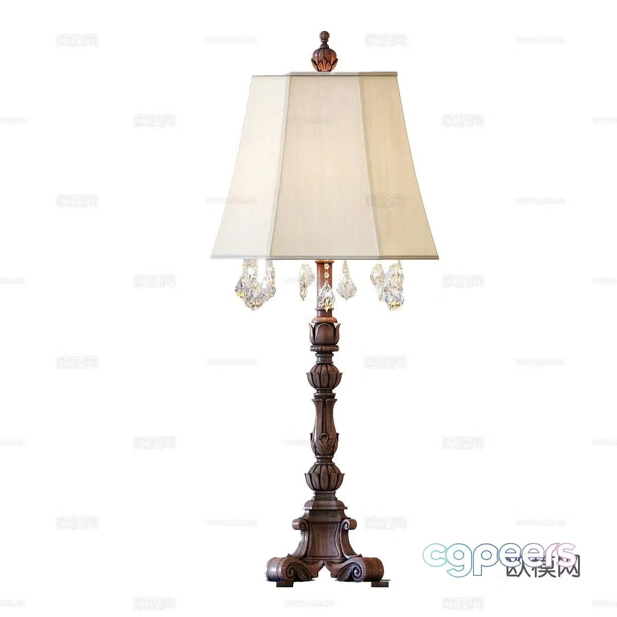American table lamps simple European table lamps European table lamps retro table lamps classical table lamps decorative table lamps 3D model