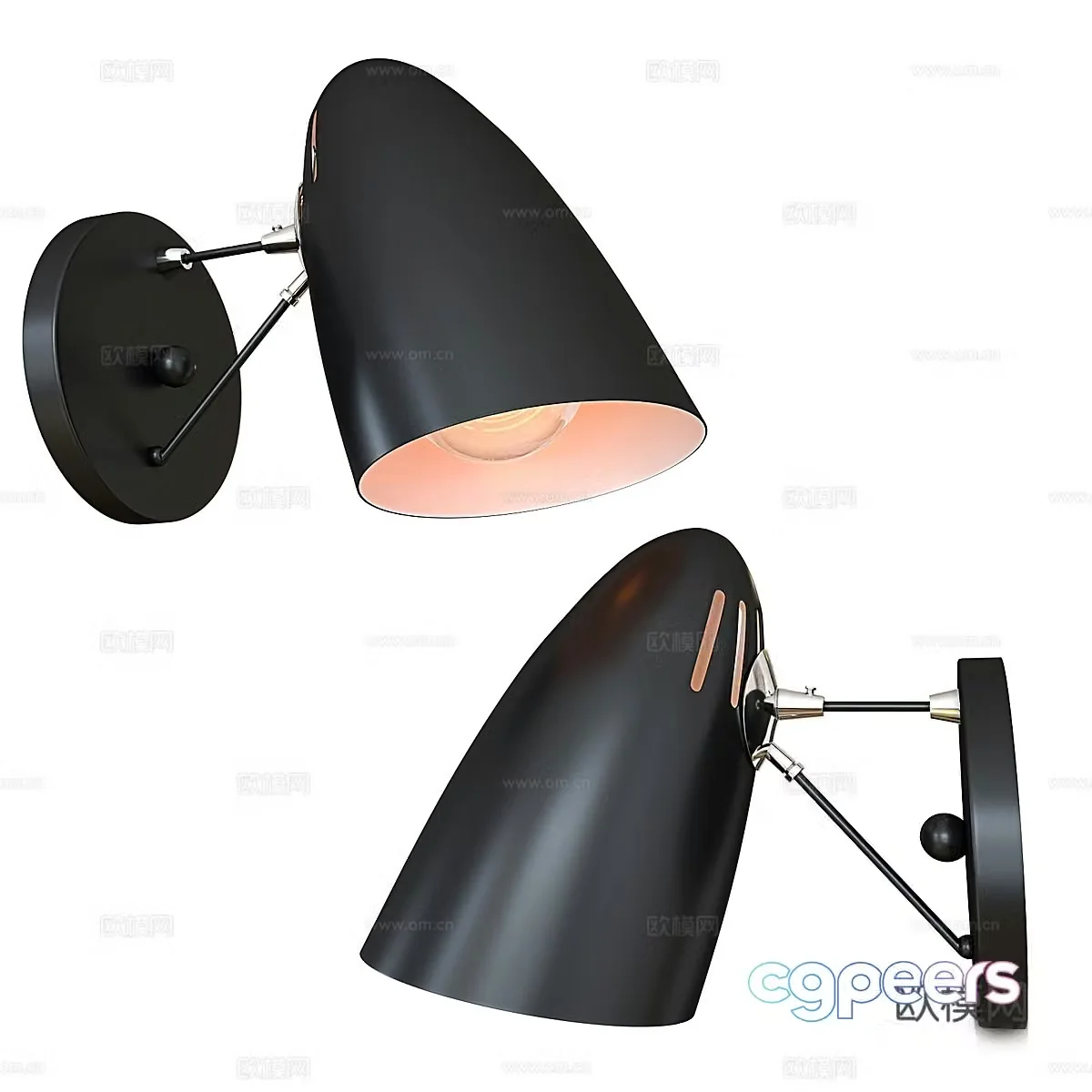 Wall lamp Collection 17571W Humpen3d model
