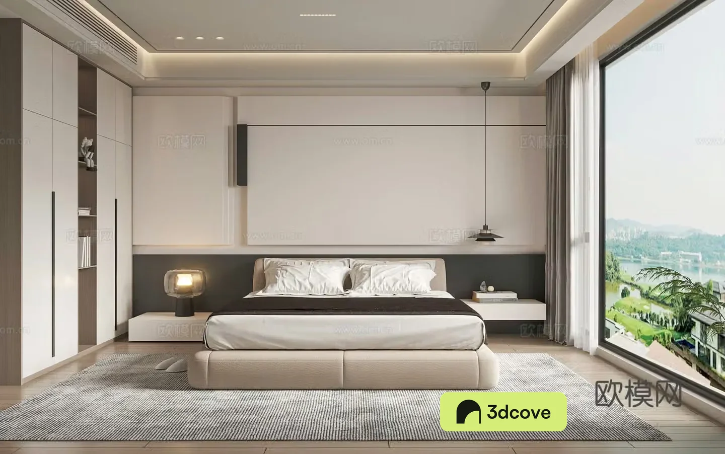 Modern bedroom
