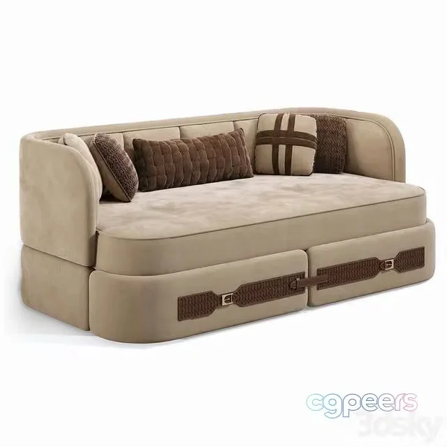 3ds Max Free – Sofa Norden Irina Buzakova