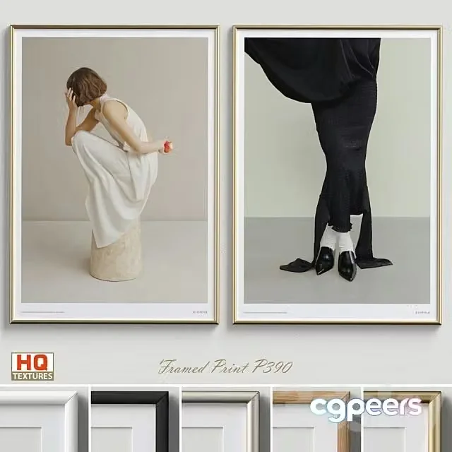 3ds Max Free – Framed Print P 390