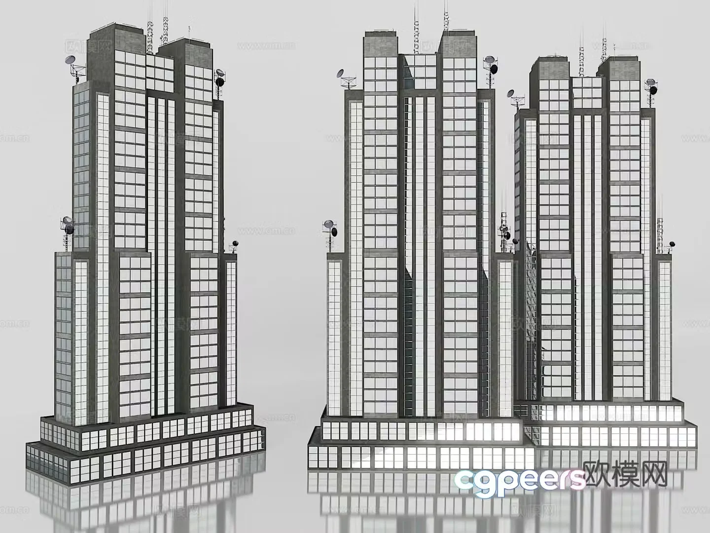 Office building 3d model