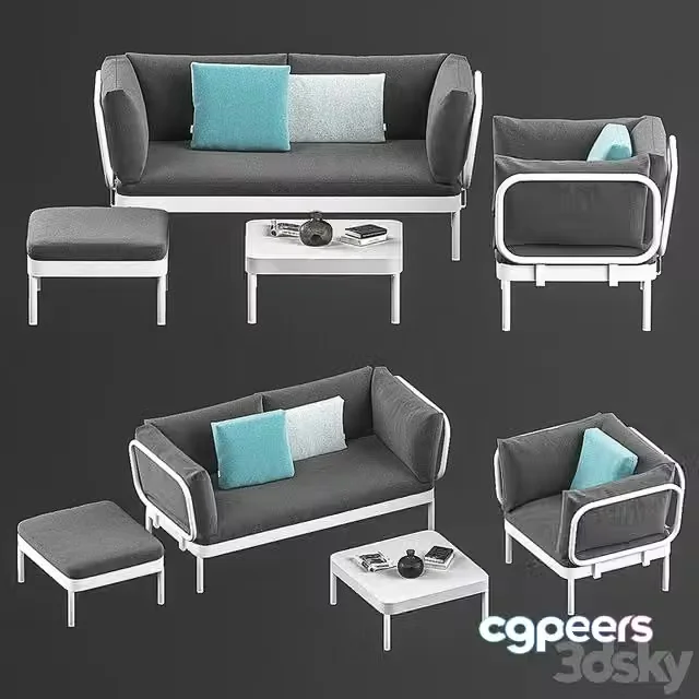 3ds Max Free – TROPEZ outdoor furniture