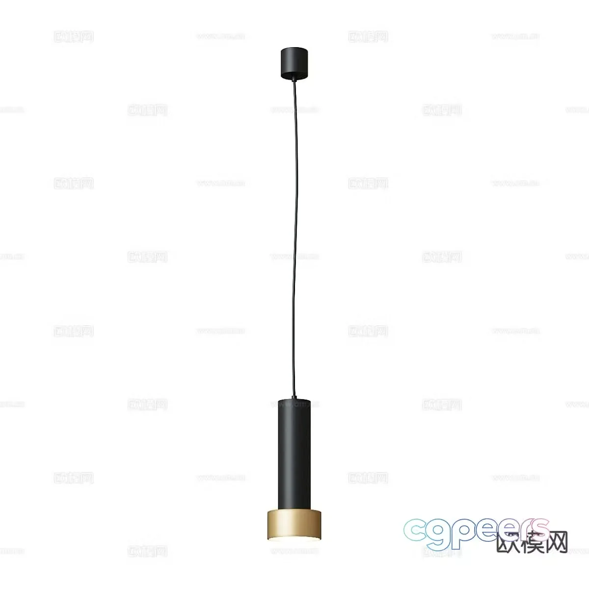 Bedside small chandelier 3d model