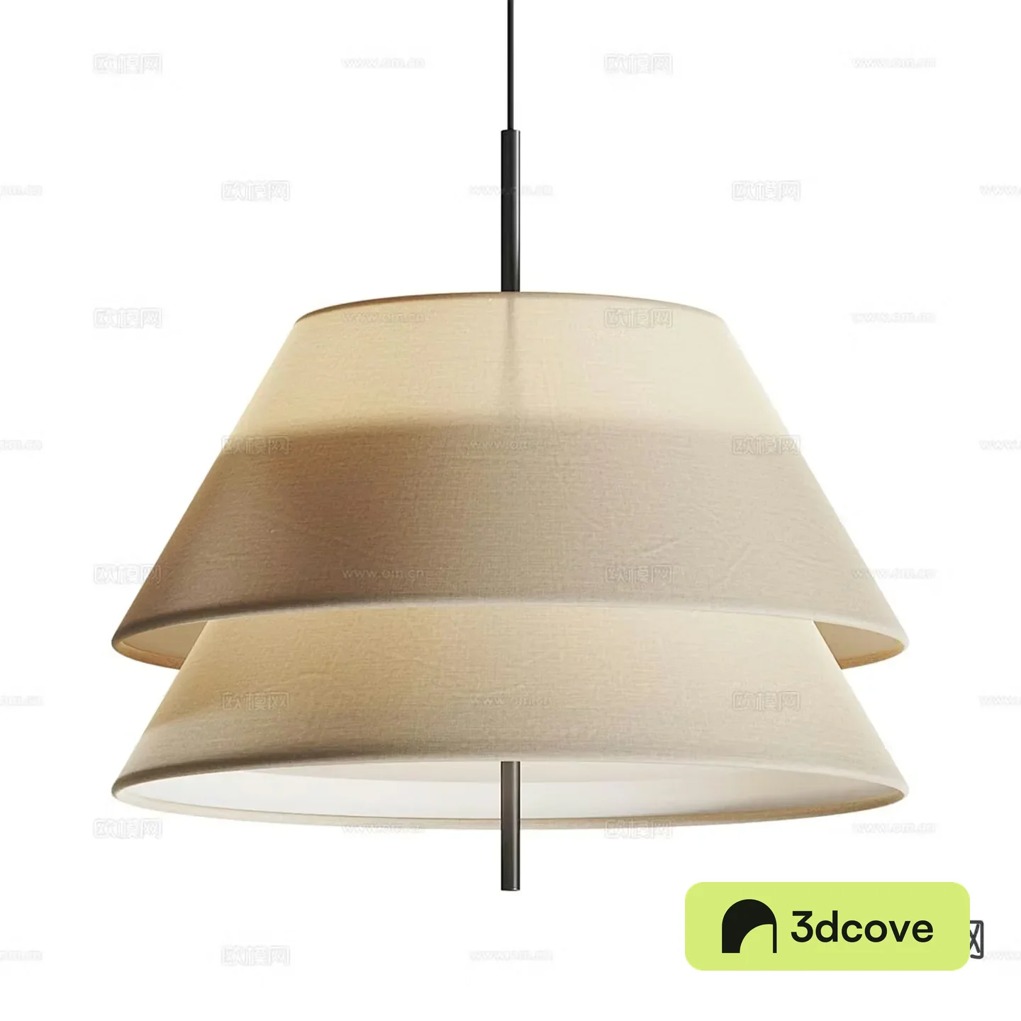 Wabi-sabi chandelier double layer chandelier
