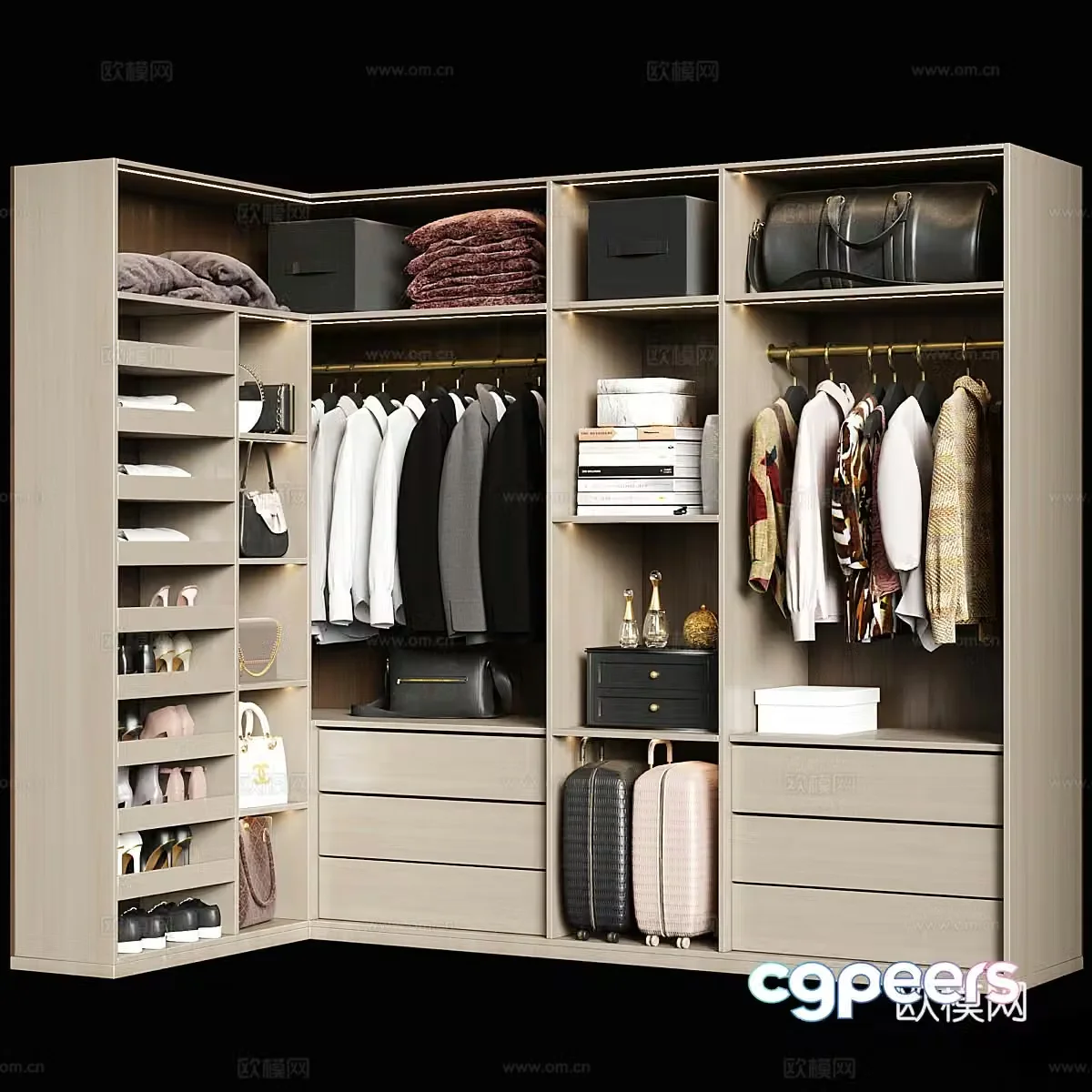 Wardrobe 3d model