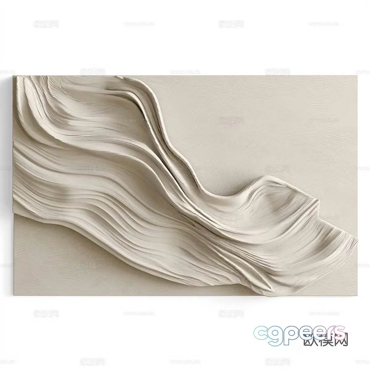 New Chinese wall decoration pendant 3D model