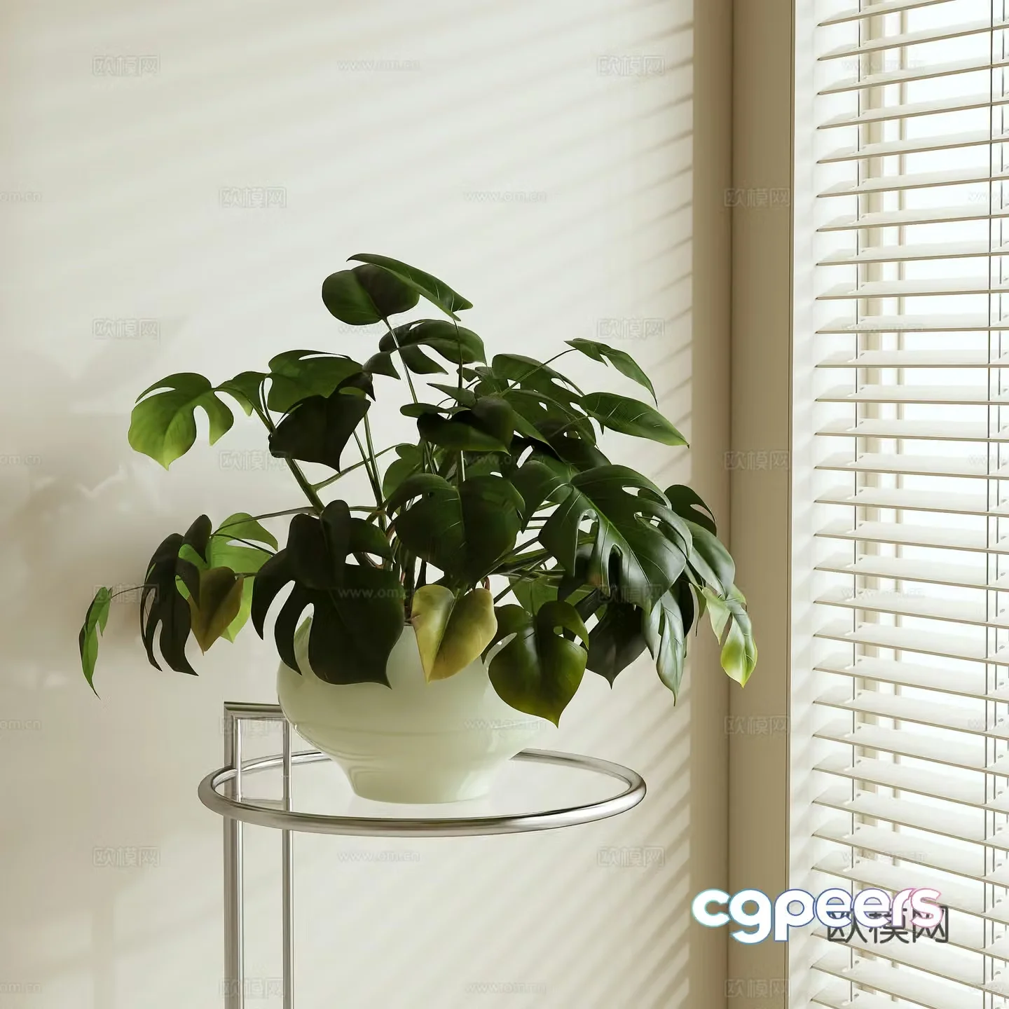 Green plant 3d model