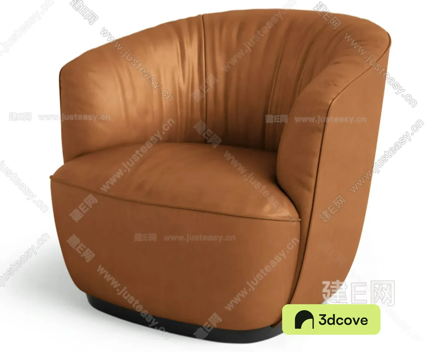 A Tan Leather Chair