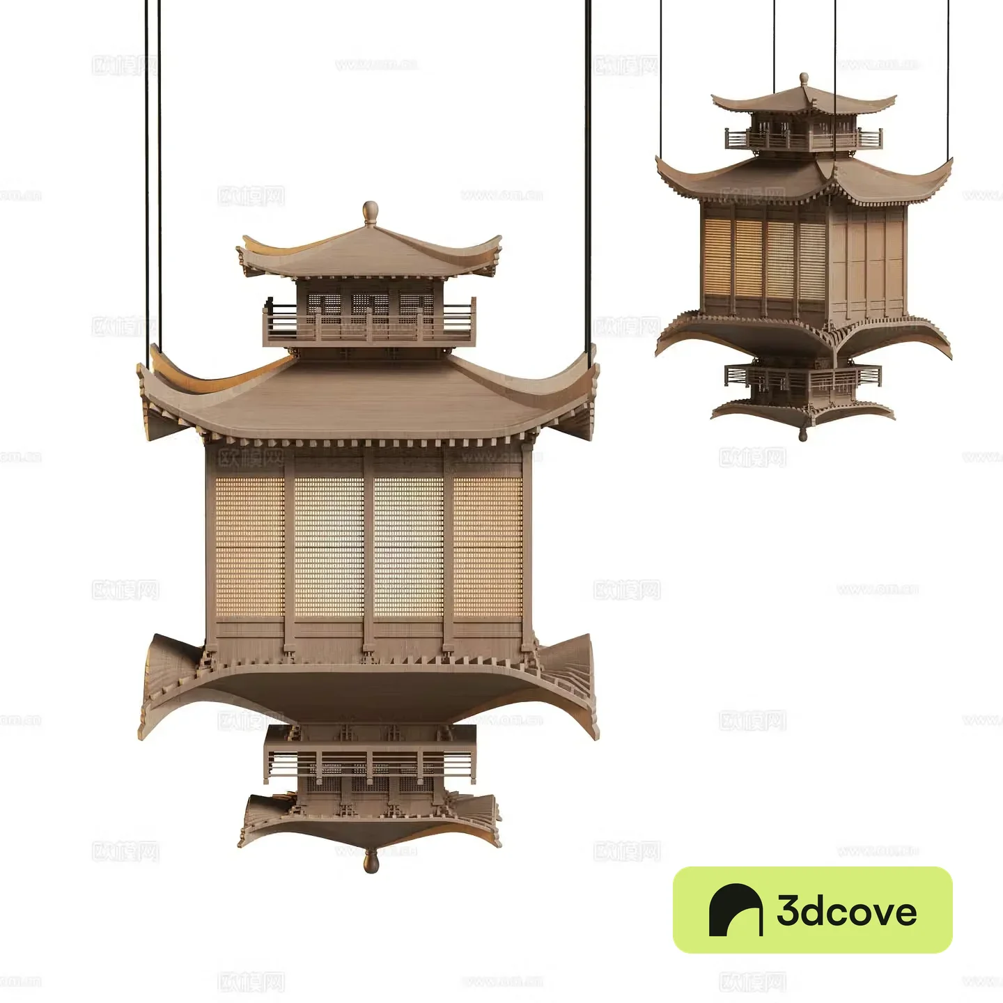 New Chinese -style chandelier tower chandelier