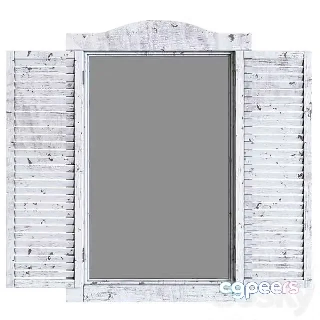 3ds Max Free – Ocean – White Window Mirror