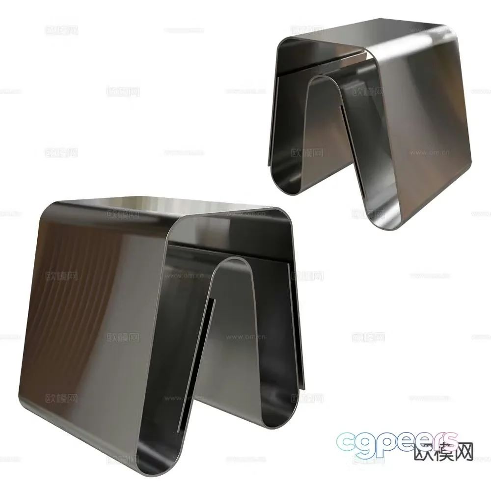 BAXTER side table corner table 3d model