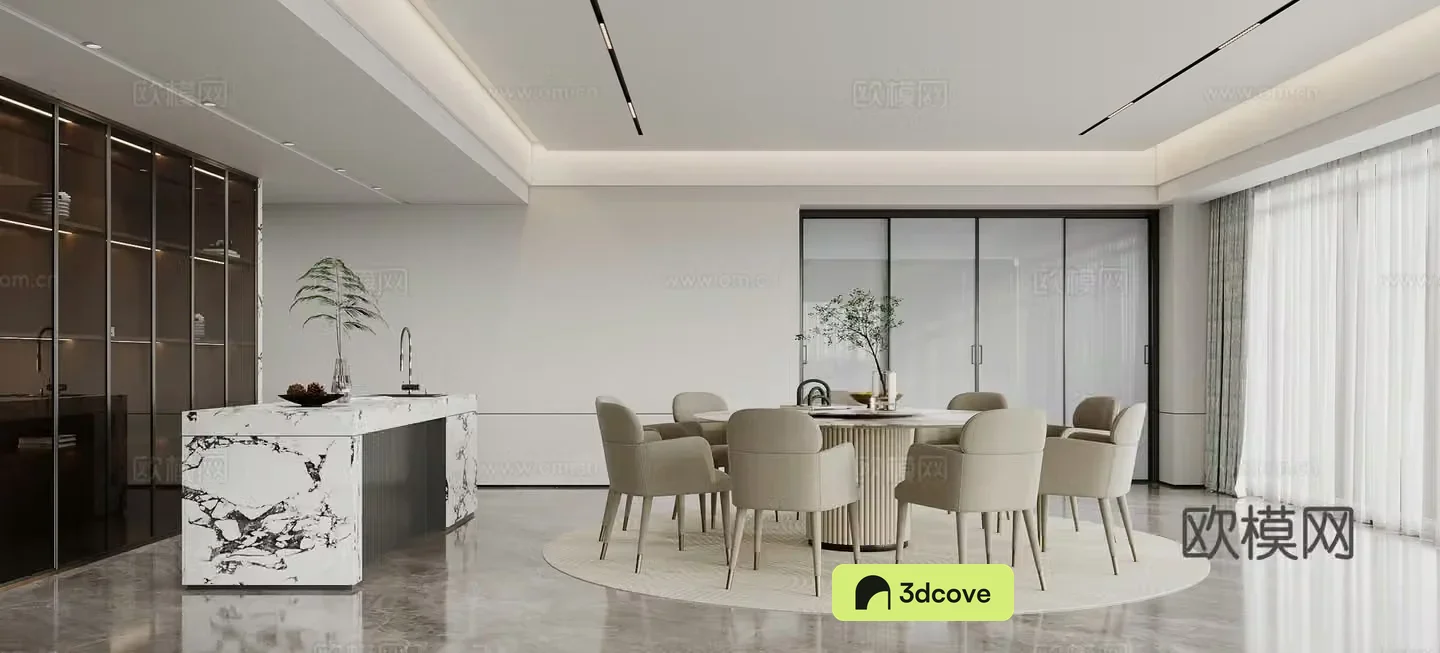 Modern Italian restaurant