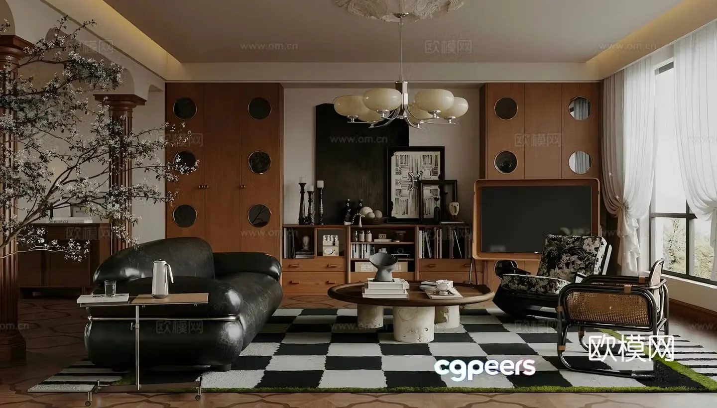 Living room 3d model