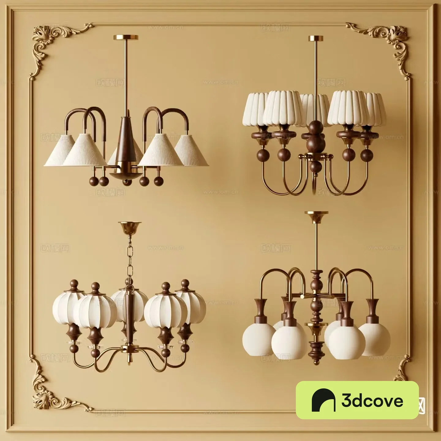 Medieval style chandelier multi-head chandelier